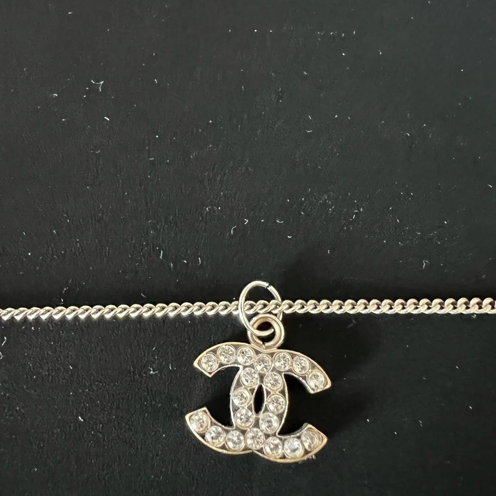 Chanel Crystal Timeless CC Necklace